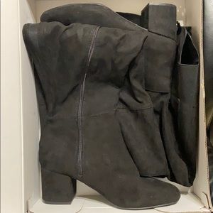 Torrid over the knee wide calf boots